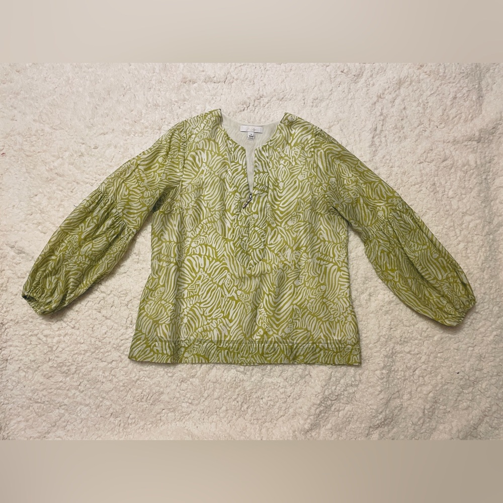 Lilly Pulitzer Laurelie Top size 16 like new with tags.